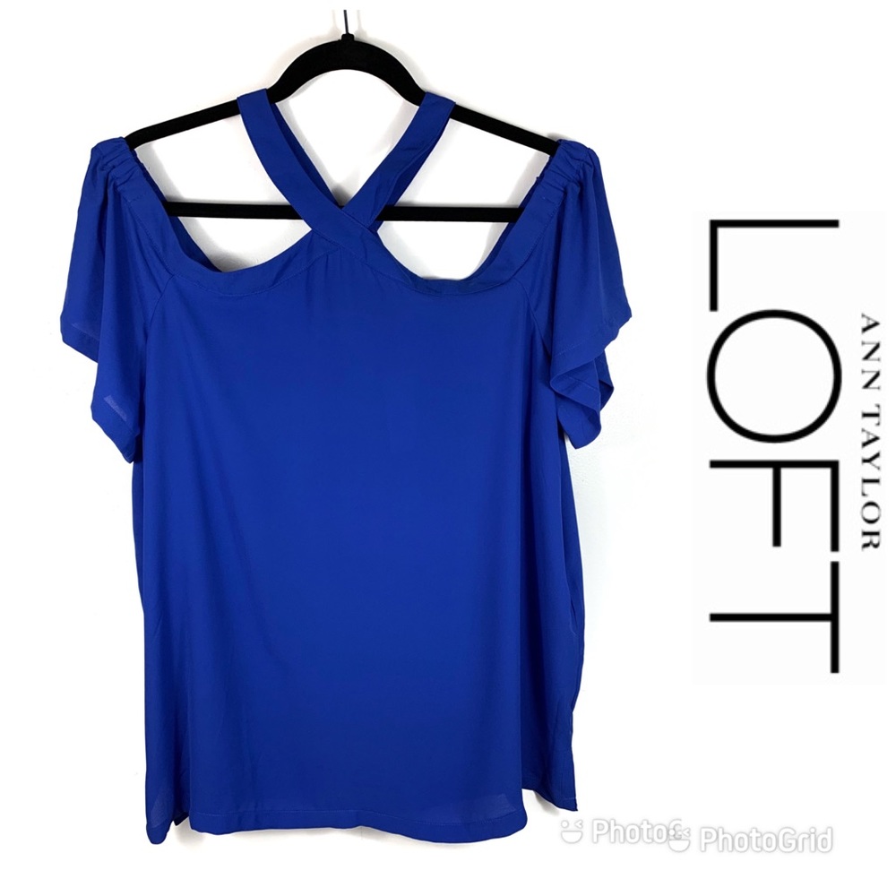 NWT LOFT Off the Shoulder Top Sz L $44.50!